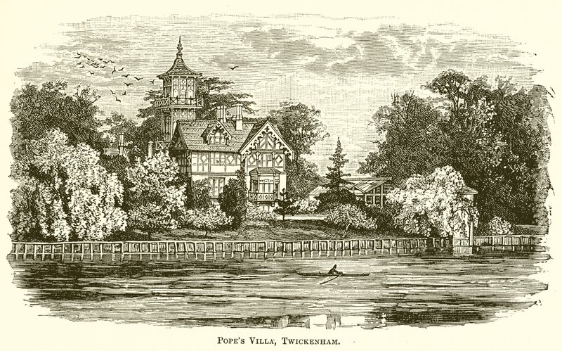Popes Villa, Twickenham door English School
