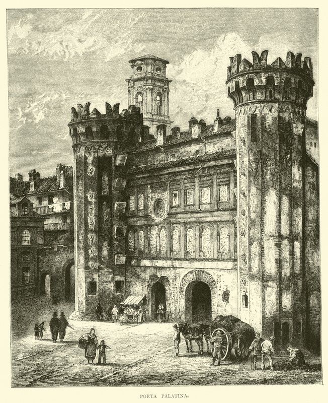Porta Palatina door English School