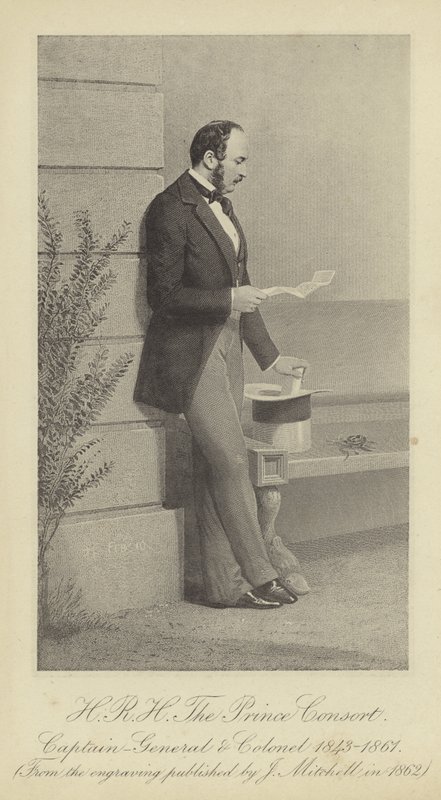 Portret van Albert, de Prins-Gemaal door English School