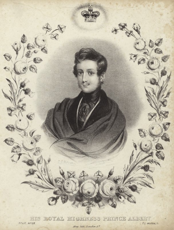 Portret van Albert, de Prins-Gemaal door English School
