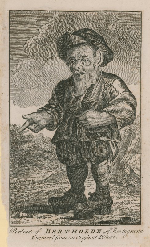 Portret van Bertholde van Bertagnona door English School