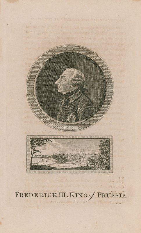 Portret van Frederik III door English School