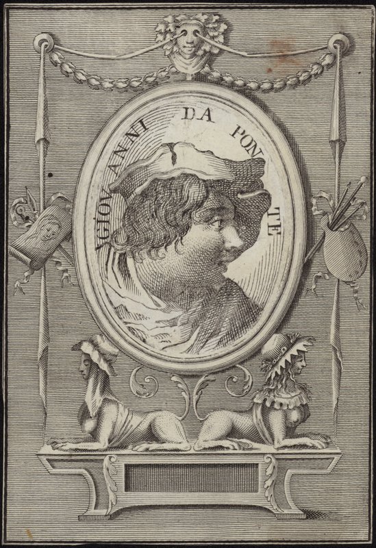 Portret van Giovanni da Ponte door English School