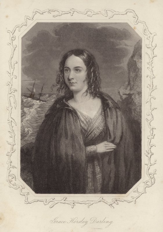 Portret van Grace Horsley Darling door English School