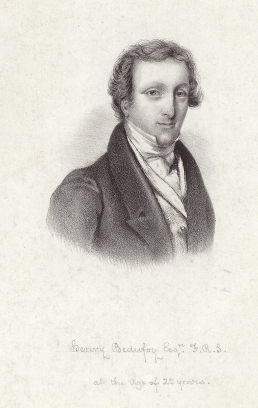 Portret van Henry Beaufoy door English School