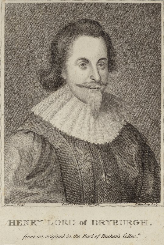 Portret van Henry Heer van Drybrugh door English School
