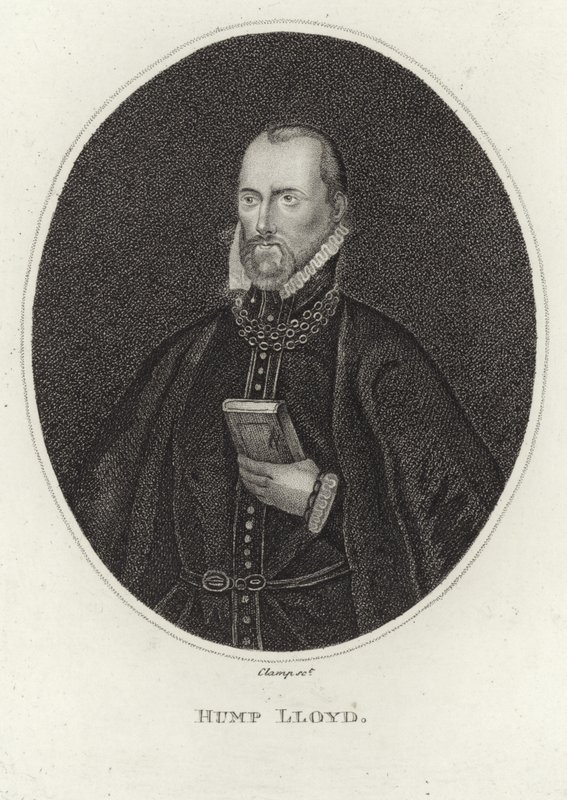 Portret van Humphrey Lloyd door English School