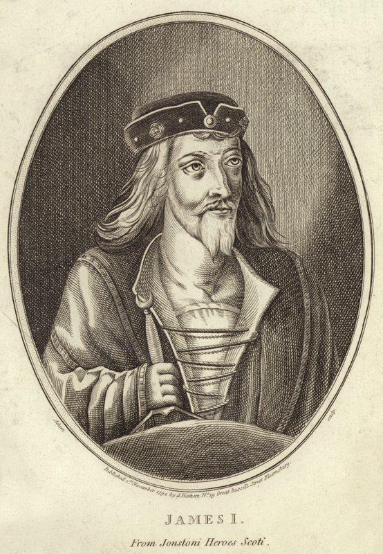 Portret van Koning Jacobus I door English School
