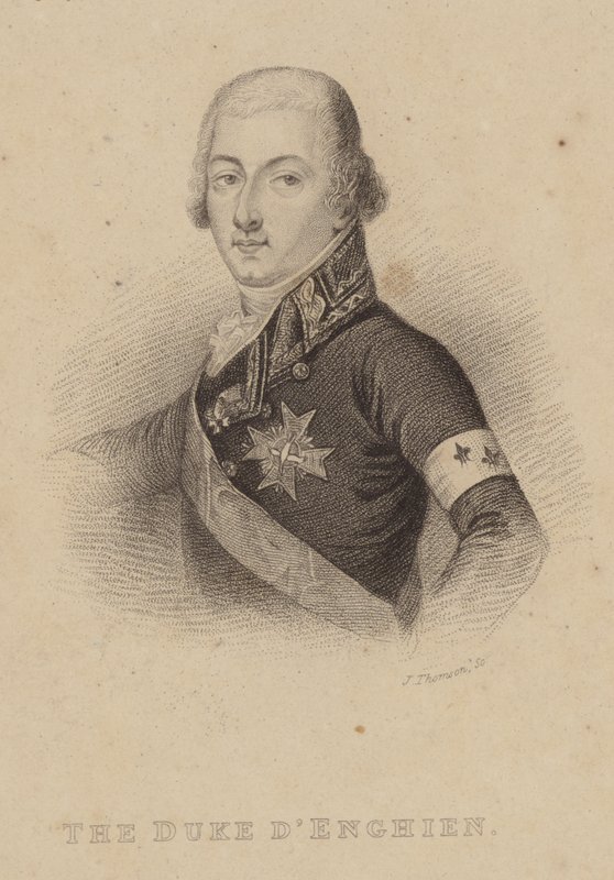 Portret van Louis Joseph, Prins van Condé door English School