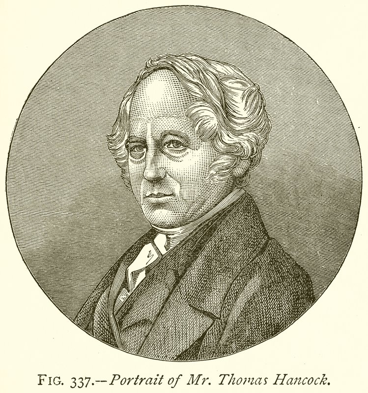 Portret van Mr. Thomas Hancock door English School