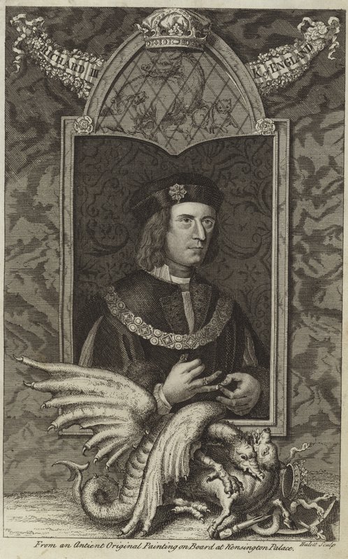 Portret van Richard III van Engeland door English School