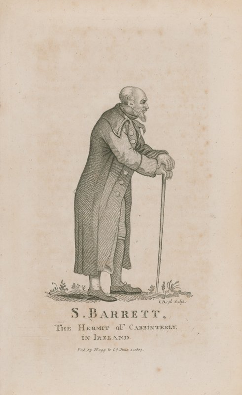 Portret van S Barrett door English School