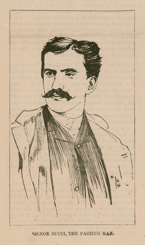 Portret van Signor Giovanni Succi door English School