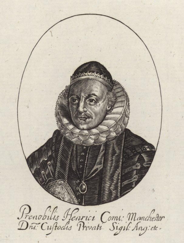 Portret van Sir Henry Montagu door English School