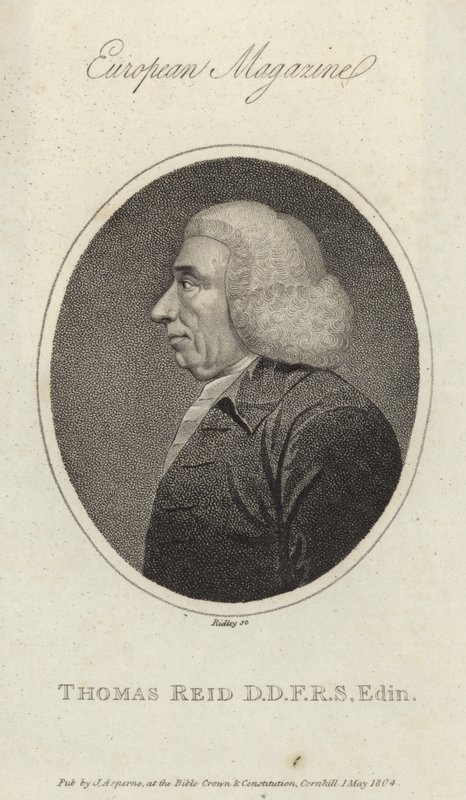 Portret van Thomas Reid door English School