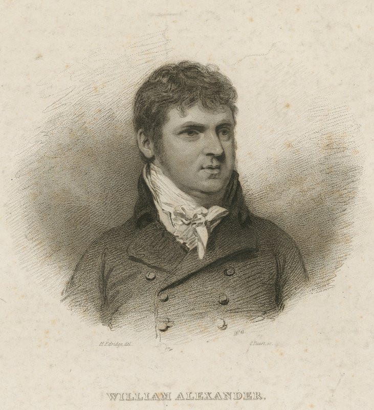 Portret van William Alexander door English School