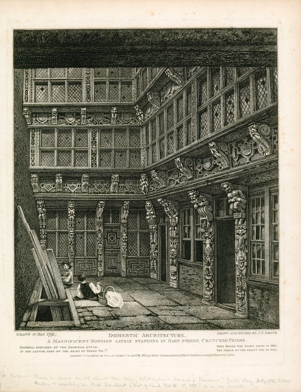 Mogelijk het huis van Richard Whittington door English School