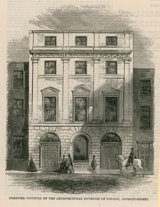 Gebouwen bezet door de Architecturale Verenigingen van Londen, Conduit Street, Londen door English School