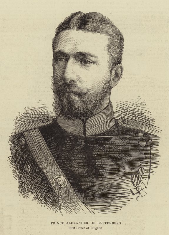 Prins Alexander van Battenberg door English School