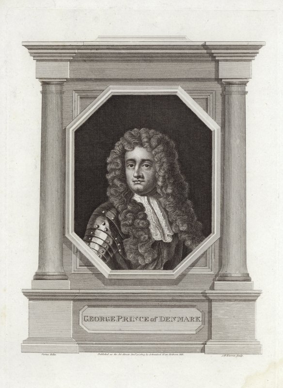 Prins George van Denemarken door English School