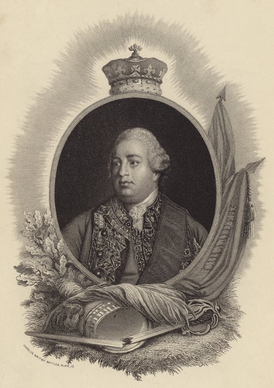 Prins William, de hertog van Cumberland door English School