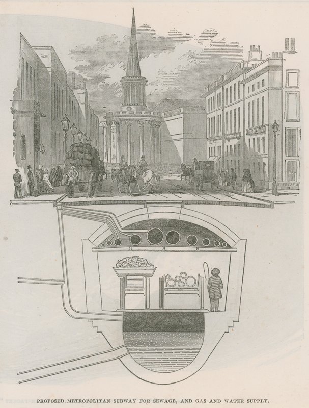 Voorgestelde Metropolitane metro door English School