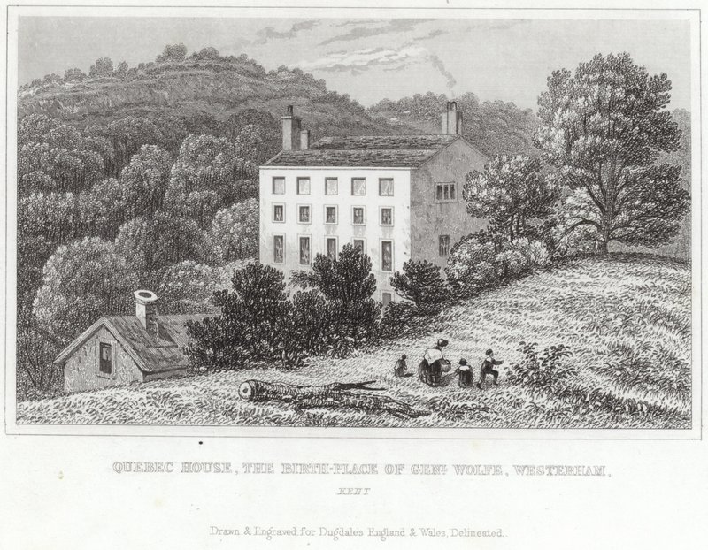Quebec House, de Geboorteplaats van Generaal Wolfe in Westerham door English School