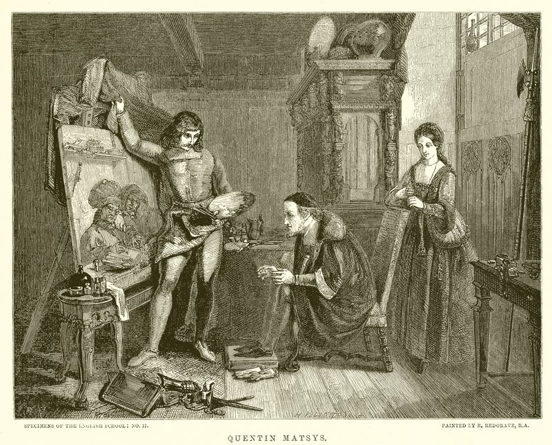 Quentin Matsys door English School