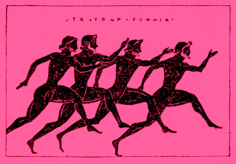 Race, illustratie uit Geschiedenis van Griekenland door Victor Duruy, 1890 door English School