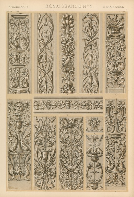 Renaissance door English School