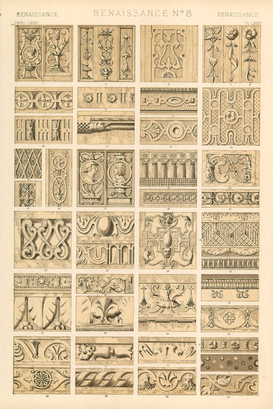 Renaissance door English School