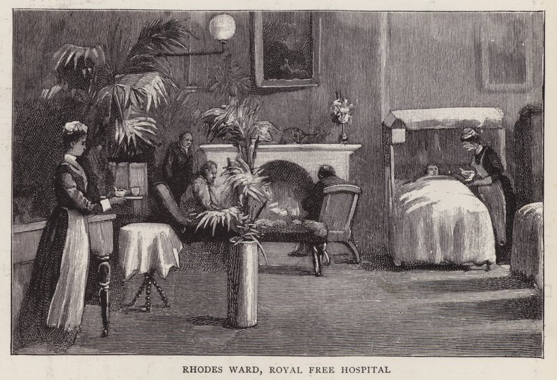 Rhodes Ward, Royal Free Hospital, Londen door English School