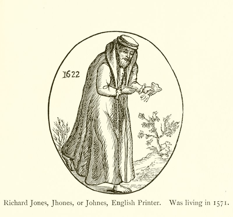 Richard Jones, Jhones, of Johnes, Engelse drukker, leefde in 1571 door English School