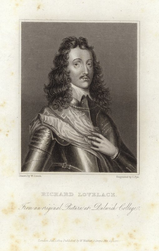 Richard Lovelace door English School