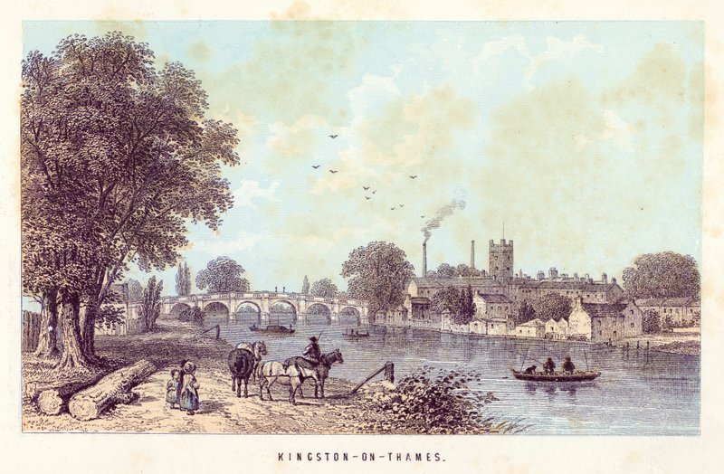 Rivier de Theems: Kingston-on-Thames door English School