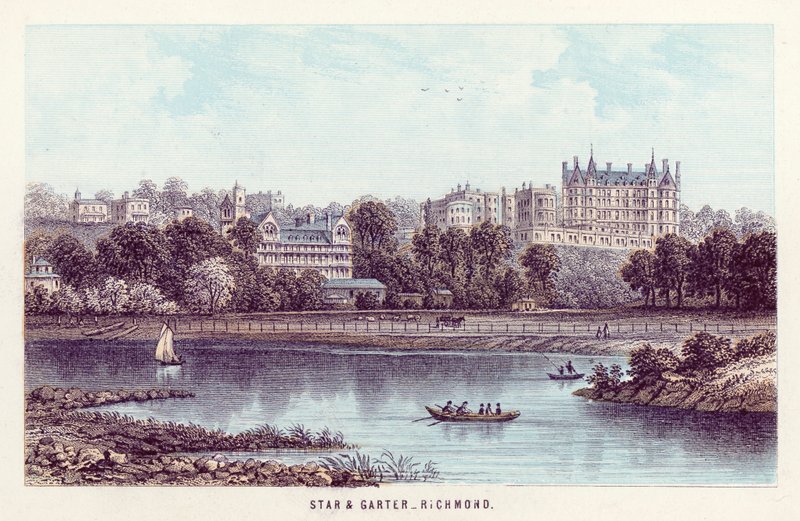 Rivier de Theems: Star and Garter, Richmond door English School