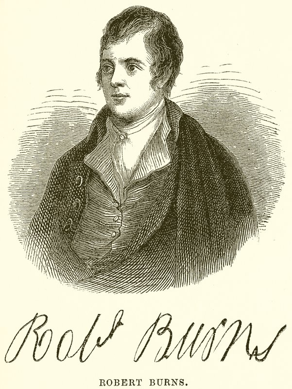 Robert Burns door English School