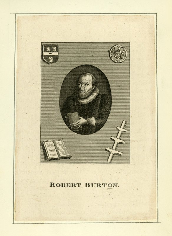 Robert Burton of Democritus Junior door English School