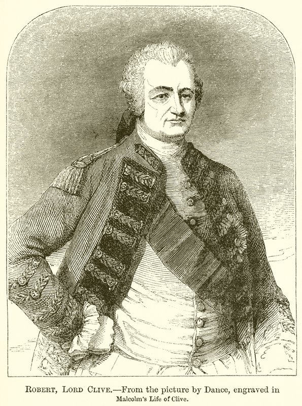 Robert, Lord Clive door English School