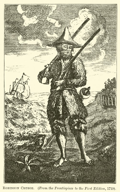 Robinson Crusoe door English School