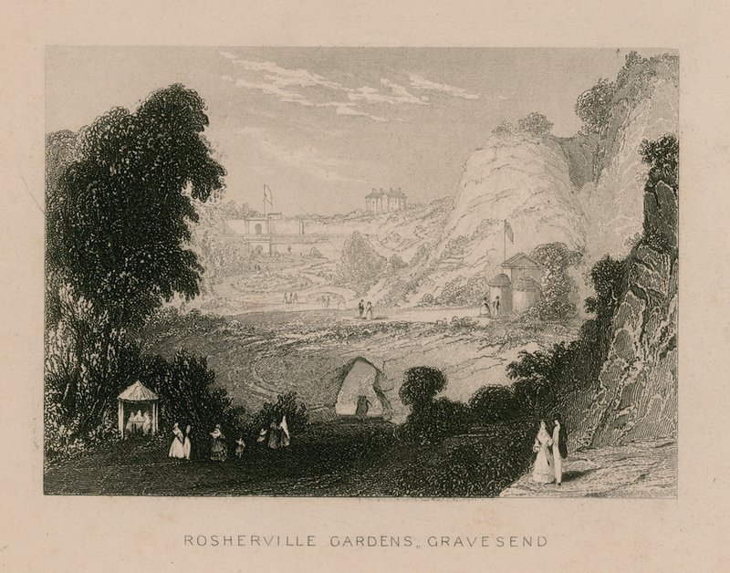 Rosherville Gardens, Gravesend door English School