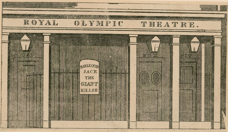 Koninklijk Olympisch Theater, Londen door English School