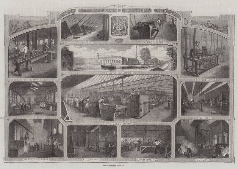 Koninklijke Wapenfabriek in Enfield door English School