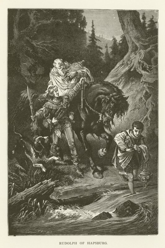 Rudolf van Habsburg door English School