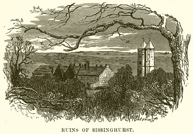 Ruïnes van Sissinghurst door English School