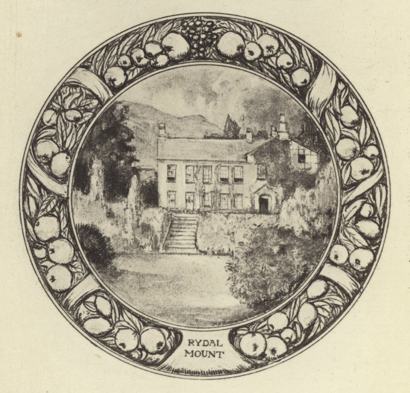 Rydal Mount, huis van William Wordsworth door English School