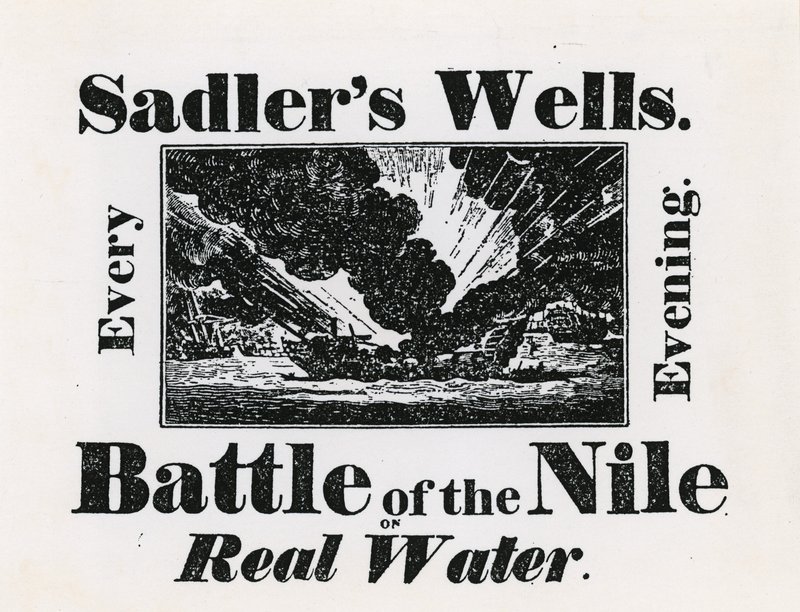 Sadlers Well. Slag bij de Nijl op echt water. Elke avond door English School