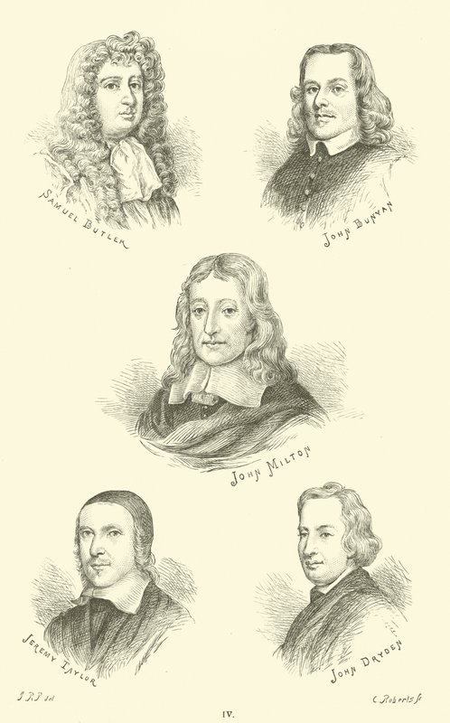 Samuel Butler, John Bunyan, John Milton, Jeremy Taylor, John Dryden door English School