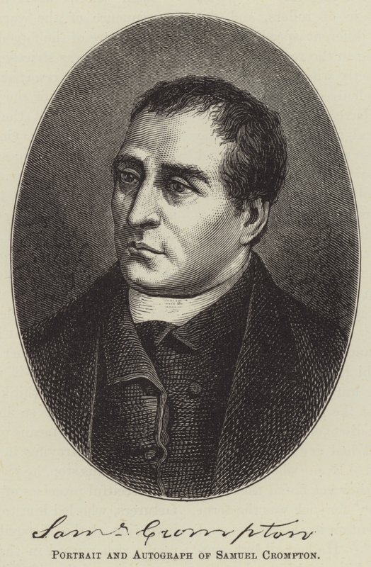 Samuel Crompton (gravure) door English School