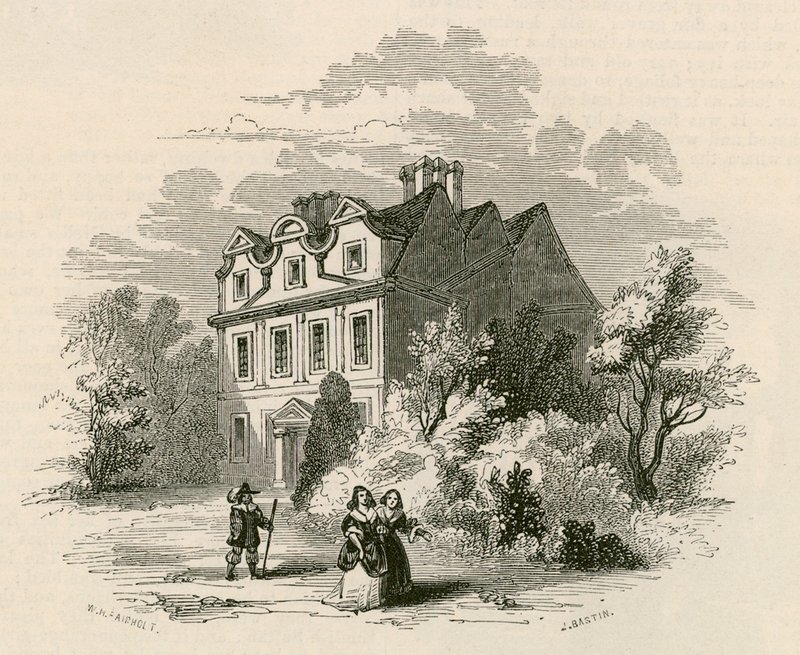 Sandford Manor House, Fulham, Londen, voorheen de woning van Nell Gwynne door English School